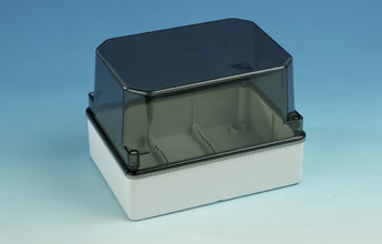 Boxes with high transparent screw lid